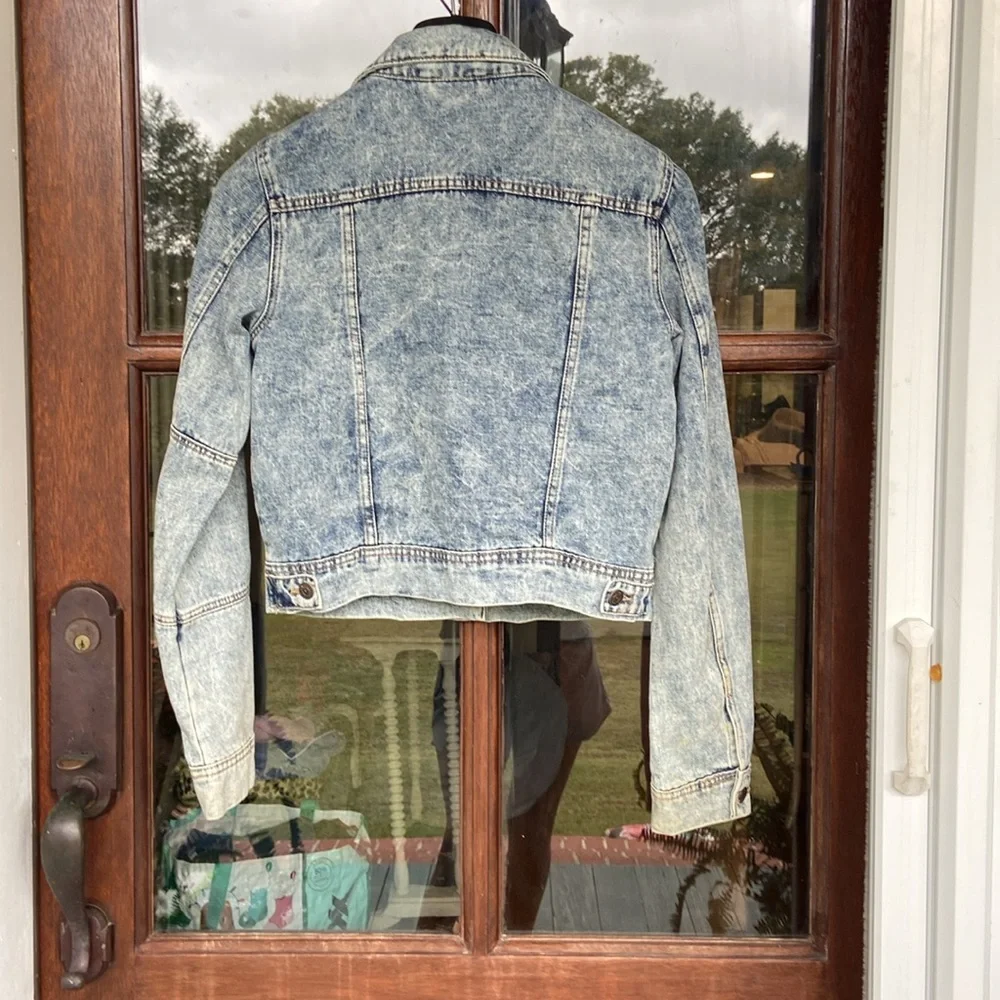 Free People “Rumors”‎ denim jacket. Size XS - Picture 4 of 7